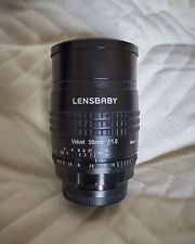 Lensbaby velvet 56mm for sale  YORK