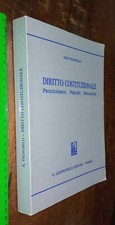 Libro diritto costituzionale. usato  Fonte Nuova