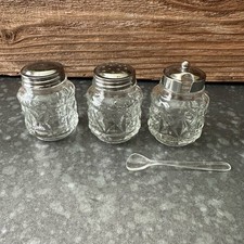 Vintage glass condiment for sale  Katy