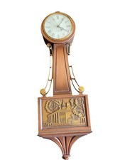 1960’s General Electric relógio banjo de resina com montagem em plugue Vernon plástico funciona, usado comprar usado  Enviando para Brazil