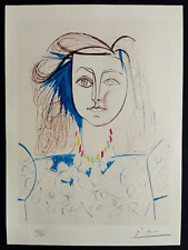 Pablo picasso litografia usato  Roma