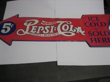 insegna vintage pepsi usato  Bologna