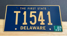 1997 delaware license for sale  Sarasota