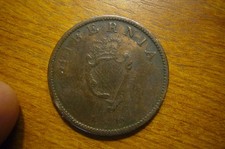Irlande 1800 penny d'occasion  Moulins
