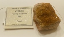 Citrine brazil mineral for sale  Woodbridge