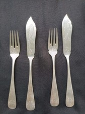 Antikes fischbesteck 800 gebraucht kaufen  Frammersbach