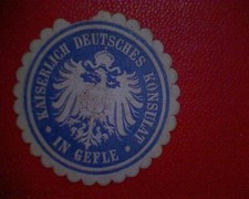 Siegelmarke kaiserl deutsches gebraucht kaufen  Deutschland