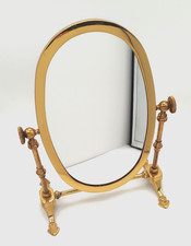 Espelho de barbear vintage vaidade bronze dourado metal giratório inclinação cômoda decoração para casa comprar usado Espelho de barbear vintage vaidade bronze dourado metal giratório inclinação cômoda decoração para casa comprar usado  Enviando para Brazil