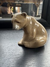 Lladro brown bear for sale  FAREHAM