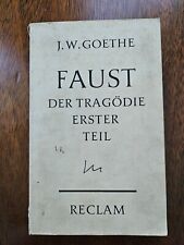 Goethe faust reclam gebraucht kaufen  Remscheid