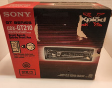 SONY CDX-GT210 RÁDIO DE CARRO ESTÉREO MP3 AUX CD PLAYER UNIDADE PRINCIPAL CAIXA ABERTA comprar usado  Enviando para Brazil