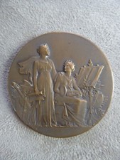 Medaille musique. signée d'occasion  Pézilla-la-Rivière