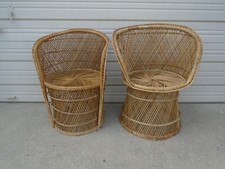 Pair wicker bucket for sale  Sarasota