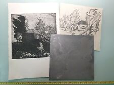 Vintage metal printing for sale  BECKENHAM