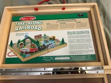 Melissa doug railroad for sale  Fredericksburg