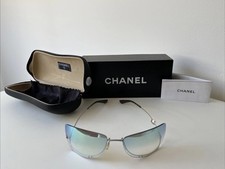 Chanel blue rimless for sale  GODALMING