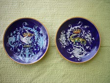 Paire assiette faïence d'occasion  France