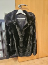 Nerzmantel schwarz gr gebraucht kaufen  Bad Lippspringe