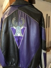 Milwaukee bucks leather for sale  Sheboygan