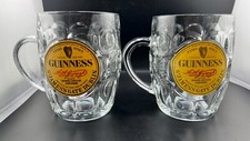CONJUNTO DE DUAS (Conjunto/2) CANECAS DE CERVEJA COM COVINHAS GUINNESS TANKARD ST. JAMES GATE IRLANDA comprar usado  Enviando para Brazil
