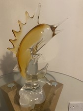 Glass figure fish for sale  WORCESTER