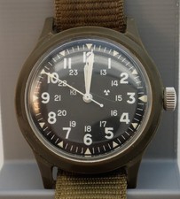 Benrus 1975 Era Vietnã H3 Militar Plástico General Mil-W-46374A Relógio de Campo, usado comprar usado  Enviando para Brazil