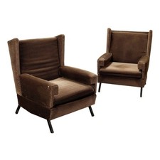 Poltrone vintage velluto usato  Cambiago