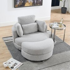 Oversized swivel chair for sale  San Francisco