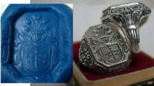 Siegelring wappenring 925 gebraucht kaufen  Landau a.d.Isar