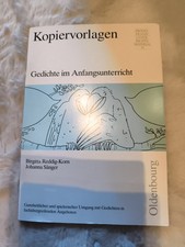 Gedichte anfangsunterricht gru gebraucht kaufen  Lünen
