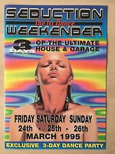 Seduction weekend rave for sale  BIRMINGHAM