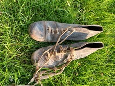 Vintage leather football for sale  HORSHAM