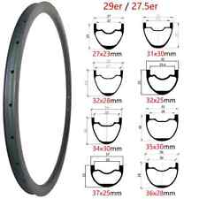 Jantes de carbono 27,5er 29er cascalho mountain bike 24/28/32/36 furos para todos os aros de estrada, usado comprar usado  Enviando para Brazil
