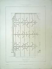 Antique architecture engraving d'occasion  Expédié en Belgium