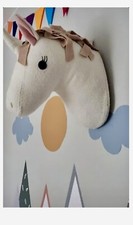 Unicorn plush head for sale  Helotes