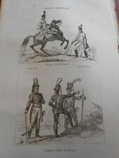 1836 incisione acciaio usato  Roma