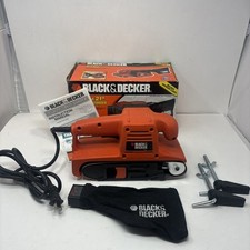 Lixadeira de cinta Black & Decker BR400 3 polegadas por 21 polegadas completa na caixa - FUNCIONA BEM comprar usado  Enviando para Brazil