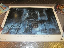 Usado, Bloodborne Forsaken Cainhurst Castle litografia arte impressão limitada 63/300 amassada comprar usado  Enviando para Brazil