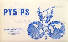 Brasile cartoline radioamatori usato  Roma