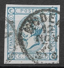 Regno 1863 falso usato  Roma