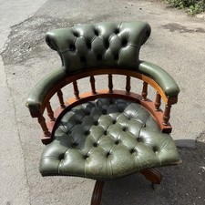 Vintage green captains for sale  STOURPORT-ON-SEVERN