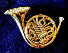 Superbe broche cor d'occasion  Herblay