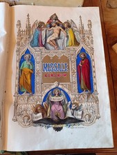 Missale romanum antico usato  Montespertoli