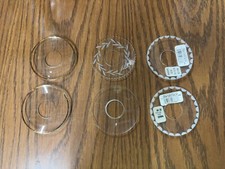 JUEGO 6 placas de goteo de collar de cera de vela surtidas de colección - Alemania segunda mano  Embacar hacia Mexico