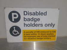 Disabled badge holders for sale  THORNTON-CLEVELEYS