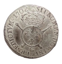 Louis xiv écu d'occasion  Pacy-sur-Eure