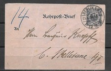 1894 rohrpost brief gebraucht kaufen  Leipzig