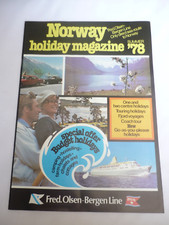 Norway holiday magazine for sale  WATERLOOVILLE
