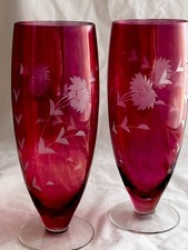 Pair vintage crystal for sale  Norris