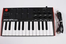 Używany, Akai Professional MPK Mini MK3 kontroler klawiatury czarny czerwony biały na sprzedaż  Wysyłka do Poland